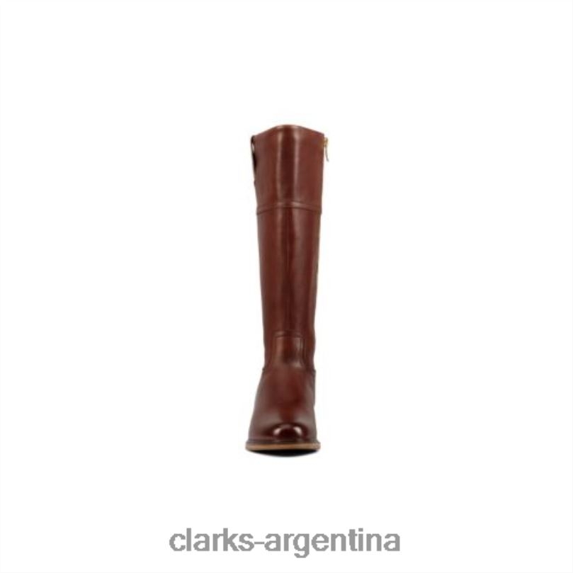 Clarks unisexo 2FZPZ4125 clarkdale hola clarks cuero tostado oscuro cuero bronceado oscuro