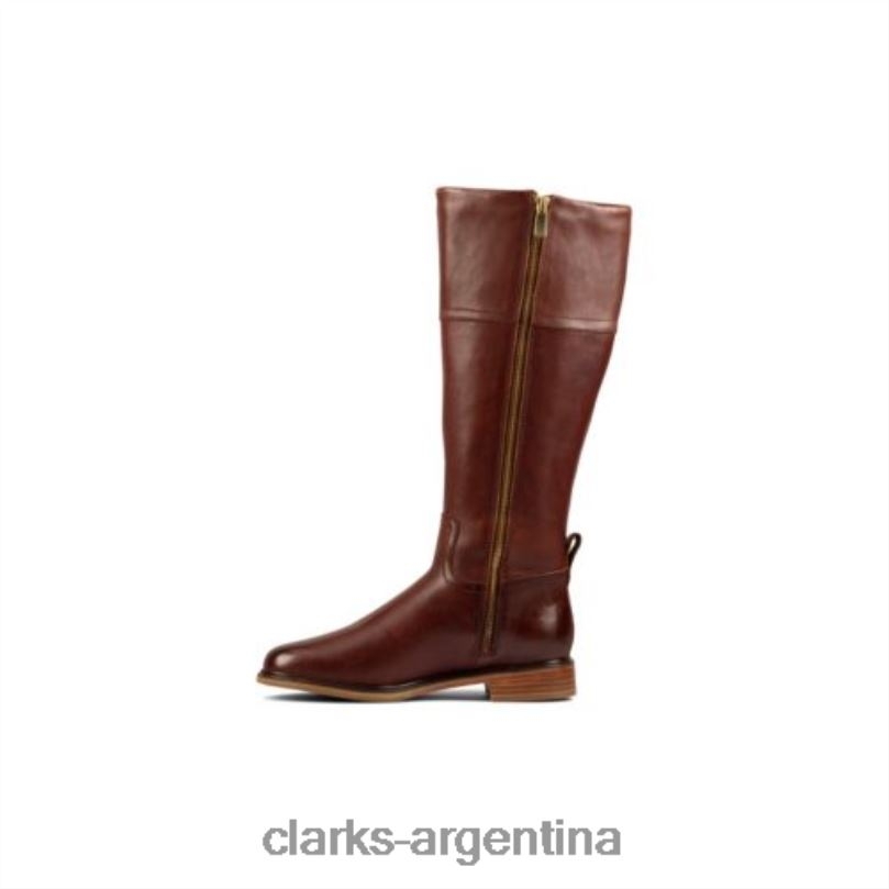 Clarks unisexo 2FZPZ4125 clarkdale hola clarks cuero tostado oscuro cuero bronceado oscuro