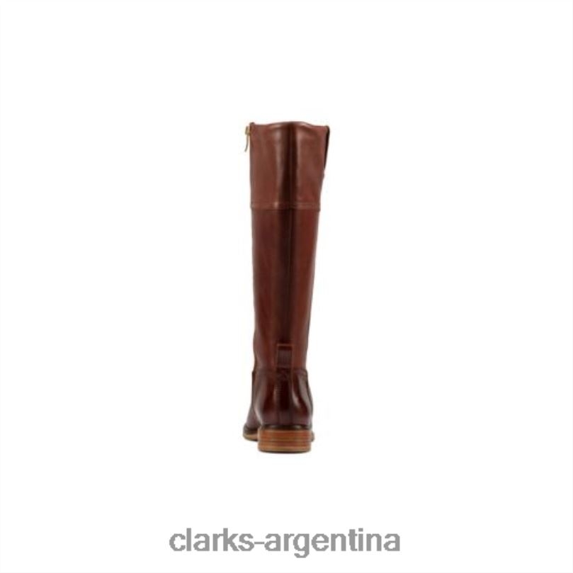 Clarks unisexo 2FZPZ4125 clarkdale hola clarks cuero tostado oscuro cuero bronceado oscuro