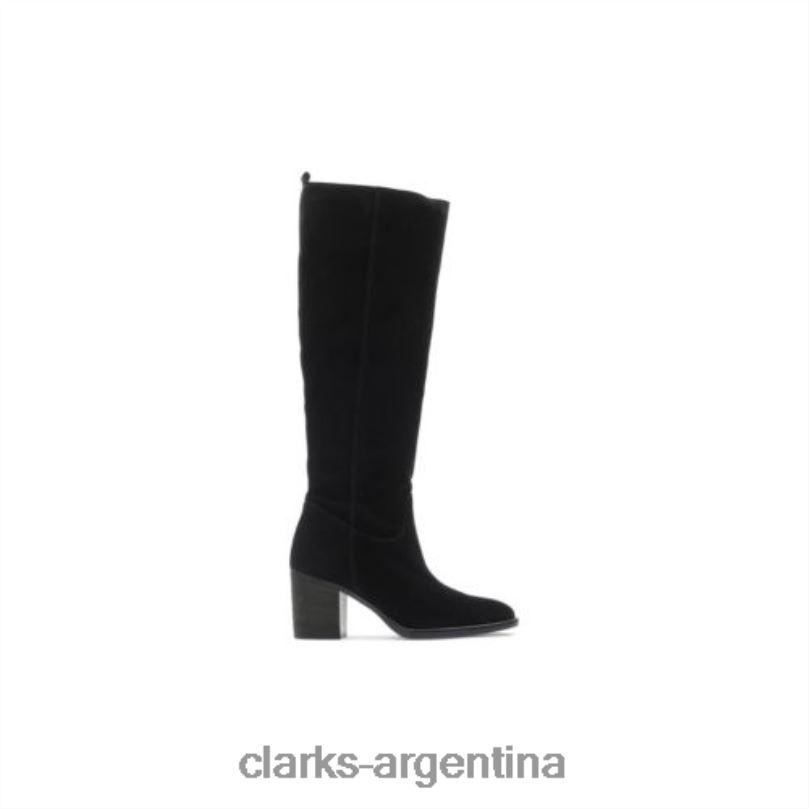 Clarks unisexo 2FZPZ4126 clarks park rise ante negro ante negro