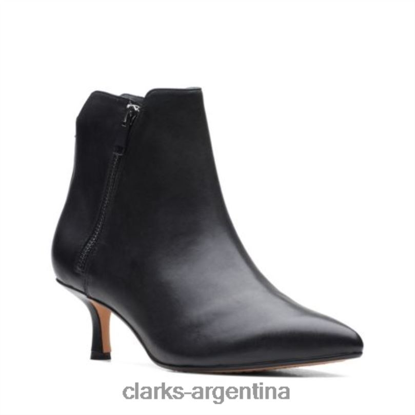 Clarks unisexo 2FZPZ4128 clarks cuero negro violeta 55 zip cuero negro