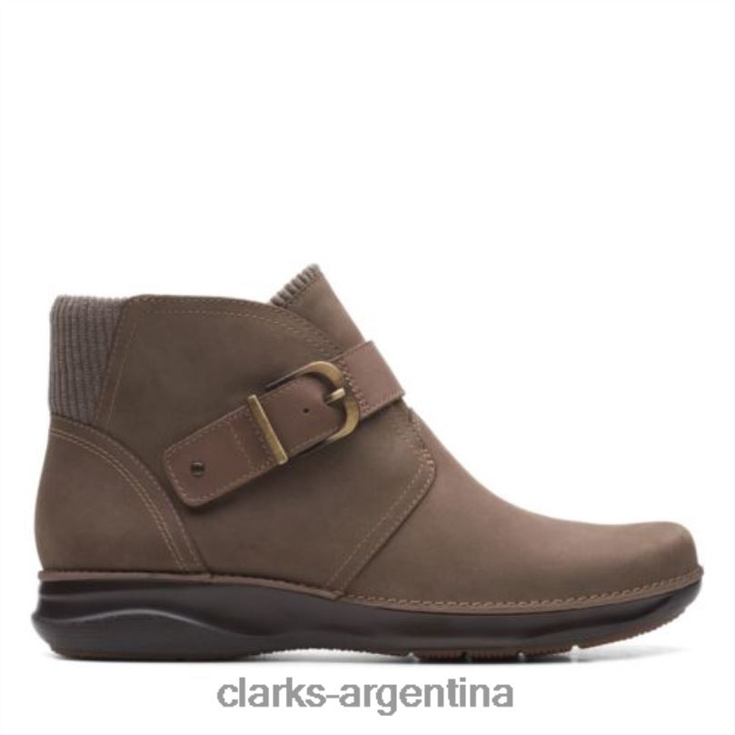 Clarks unisexo 2FZPZ4135 Appley Mid Clarks nobuck topo nubuck topo
