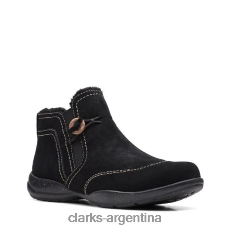 Clarks unisexo 2FZPZ4153 clarks ante negro rosevilleaster ante negro