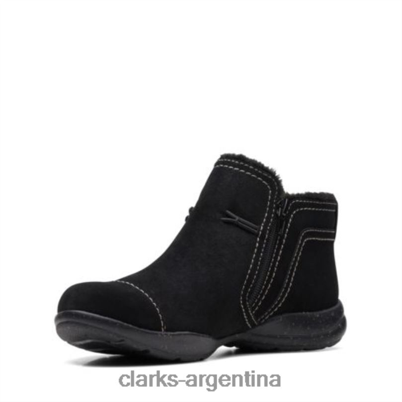 Clarks unisexo 2FZPZ4153 clarks ante negro rosevilleaster ante negro