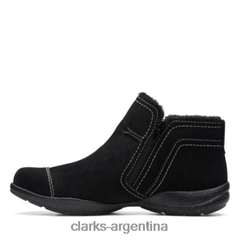 Clarks unisexo 2FZPZ4153 clarks ante negro rosevilleaster ante negro
