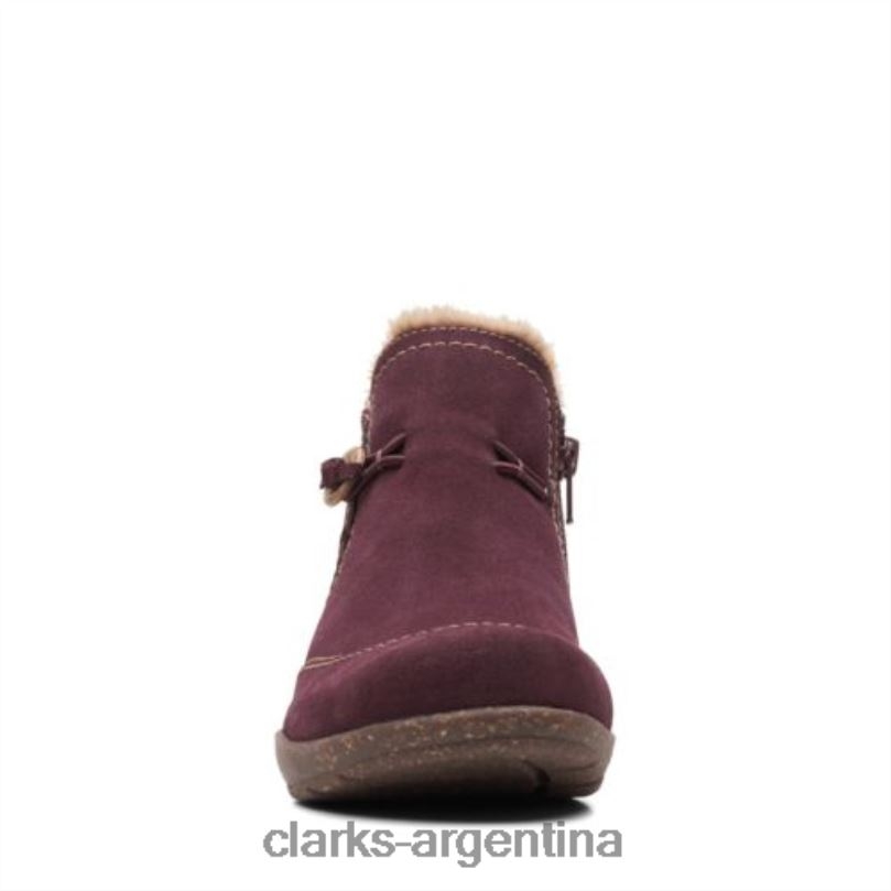 Clarks unisexo 2FZPZ4154 clarks rosevilleaster ante burdeos ante burdeos