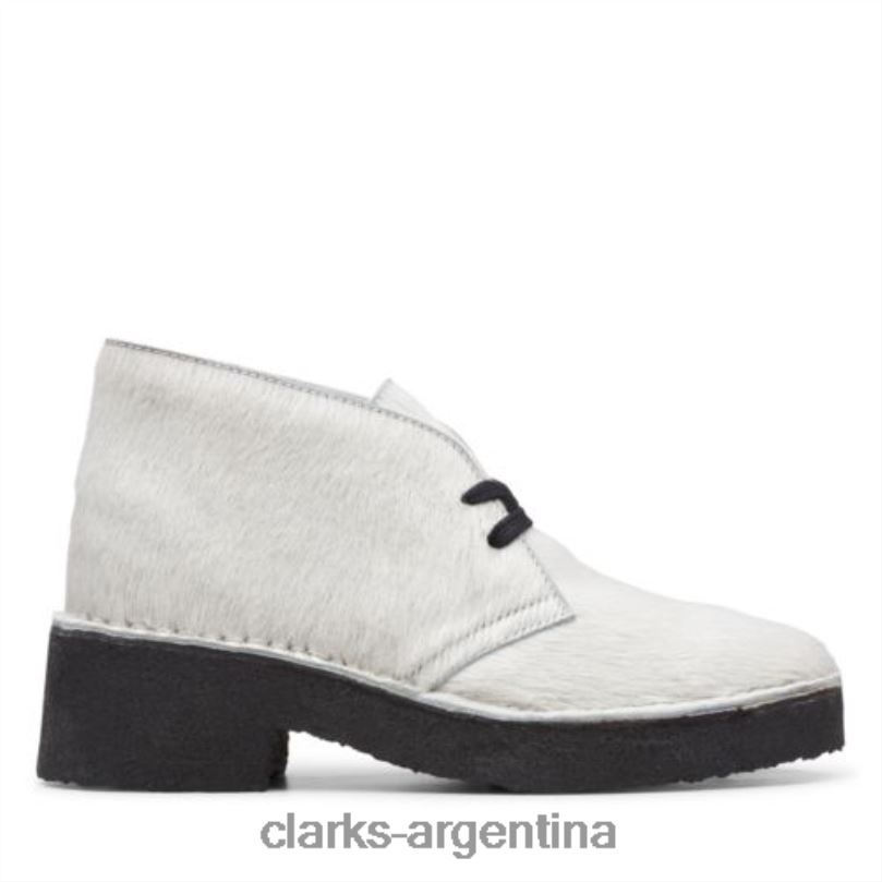 Clarks unisexo 2FZPZ4162 clarks arisa desierto blanquecino peludo blanquecino peludo