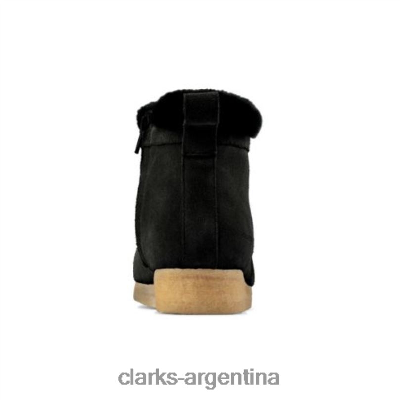 Clarks unisexo 2FZPZ4165 wallabee frost clarks negro sde negro