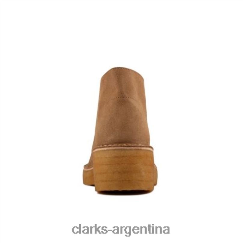 Clarks unisexo 2FZPZ4176 clarks ante arena oscuro arisa desert gamuza arena oscura