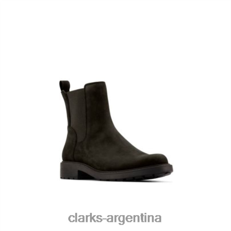 Clarks unisexo 2FZPZ4179 top clarks orinoco2 de cuero negro cuero negro