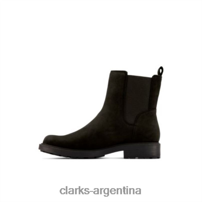 Clarks unisexo 2FZPZ4179 top clarks orinoco2 de cuero negro cuero negro