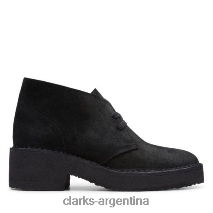 Clarks unisexo 2FZPZ4180 clarks del desierto sde arisa negros negro