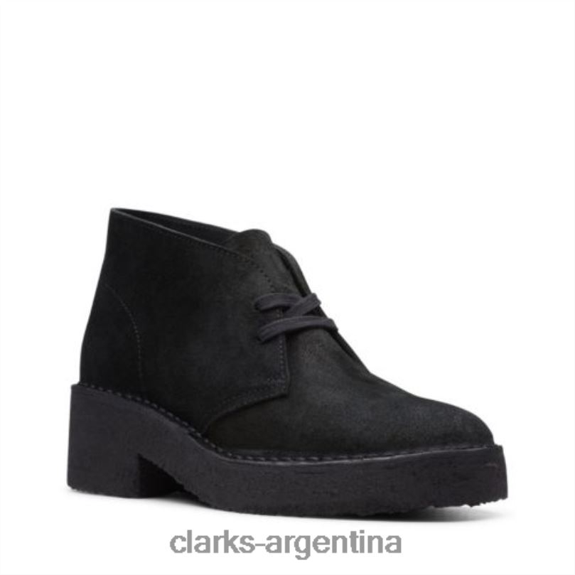Clarks unisexo 2FZPZ4180 clarks del desierto sde arisa negros negro