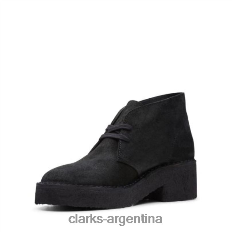 Clarks unisexo 2FZPZ4180 clarks del desierto sde arisa negros negro