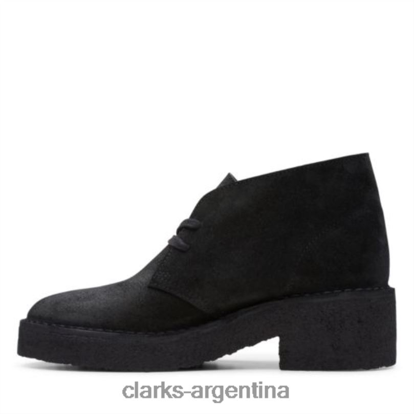Clarks unisexo 2FZPZ4180 clarks del desierto sde arisa negros negro