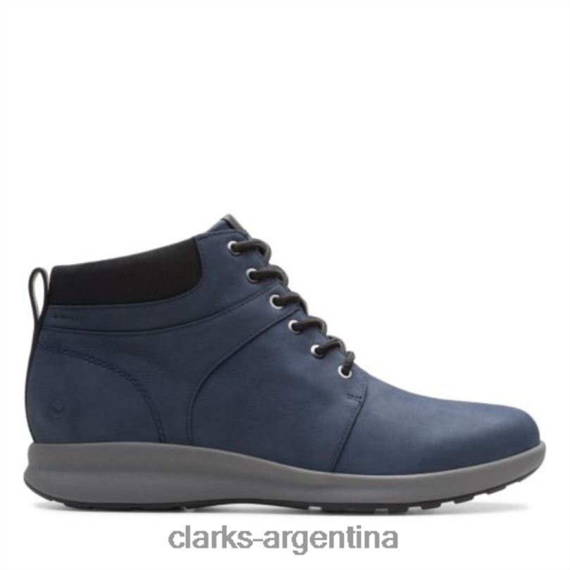 Clarks unisexo 2FZPZ4181 un adorn walk clarks azul marino nubuck nubuck azul marino