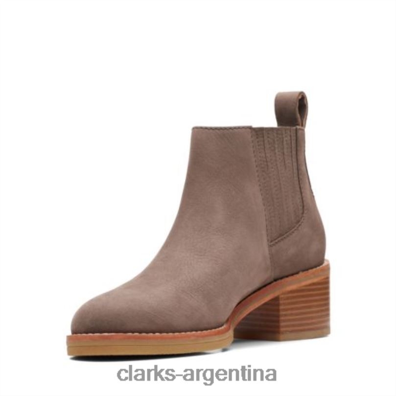 Clarks unisexo 2FZPZ4196 top de colonia color topo oscuro clarks gris pardo oscuro