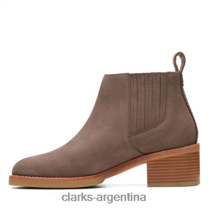 Clarks unisexo 2FZPZ4196 top de colonia color topo oscuro clarks gris pardo oscuro