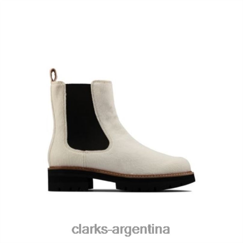 Clarks unisexo 2FZPZ4198 orianna top white interest clarks interés blanco