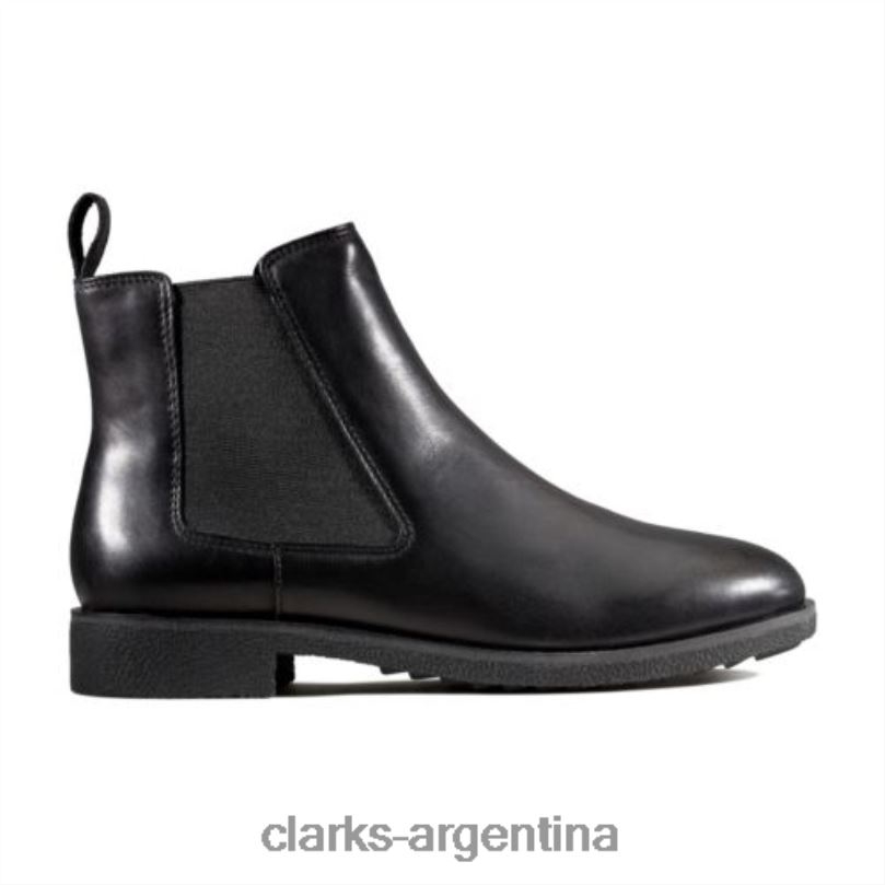 Clarks unisexo 2FZPZ4199 griff plaza clarks cuero negro cuero negro