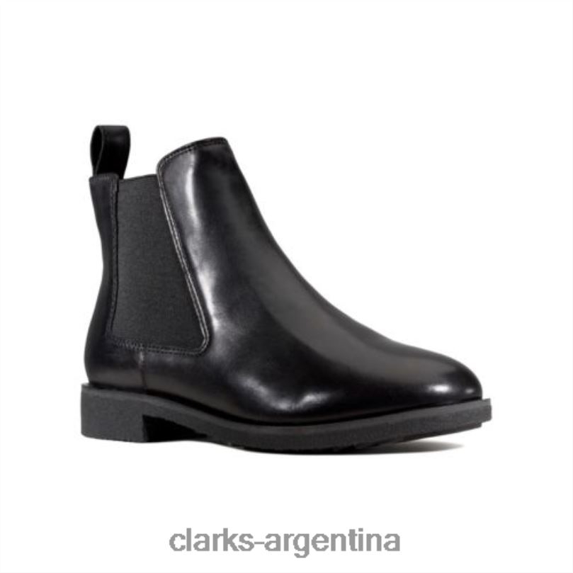 Clarks unisexo 2FZPZ4199 griff plaza clarks cuero negro cuero negro