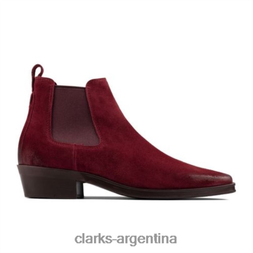 Clarks unisexo 2FZPZ4205 clarks alcina top merlot ante ante merlot