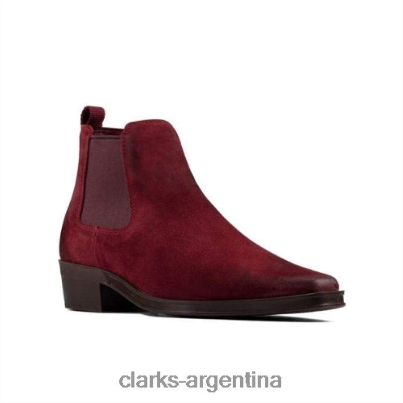 Clarks unisexo 2FZPZ4205 clarks alcina top merlot ante ante merlot