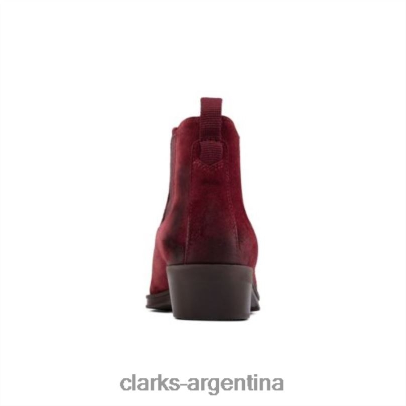 Clarks unisexo 2FZPZ4205 clarks alcina top merlot ante ante merlot