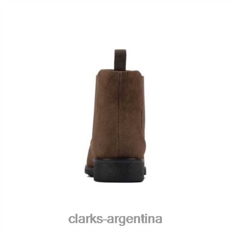 Clarks unisexo 2FZPZ4214 Clarks de gamuza militar Griff Plaza gamuza militar