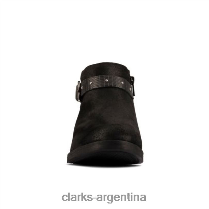 Clarks unisexo 2FZPZ4222 clarks de ante negro demi 2 tonos ante negro