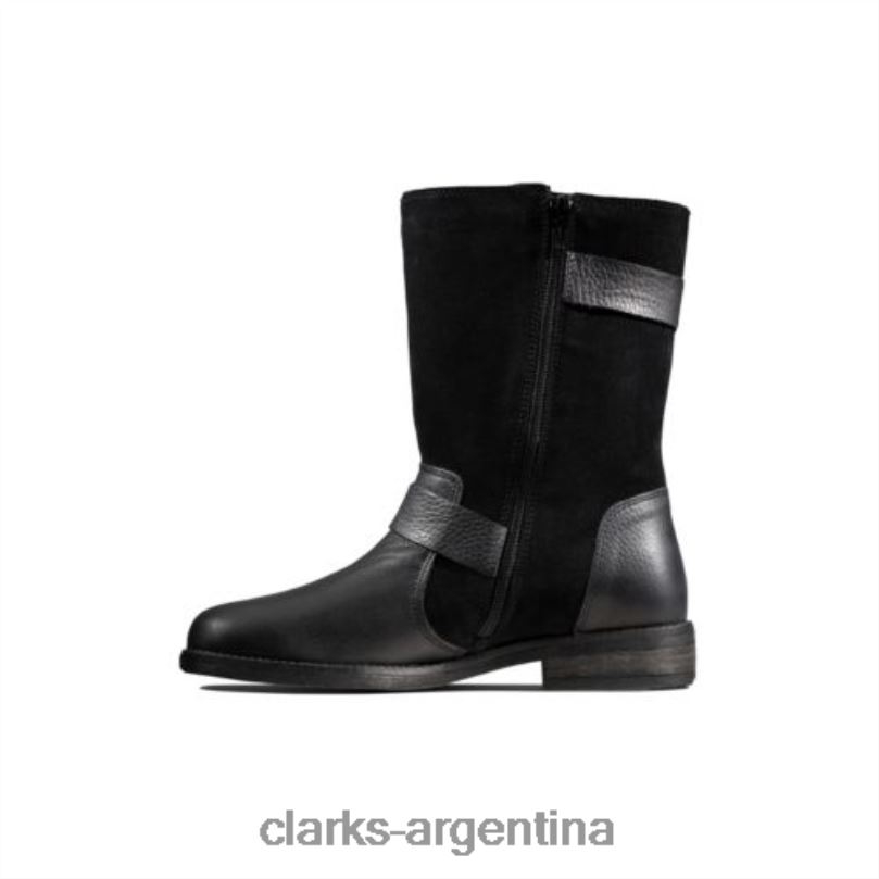 Clarks unisexo 2FZPZ4235 clarks negros demi flow negro