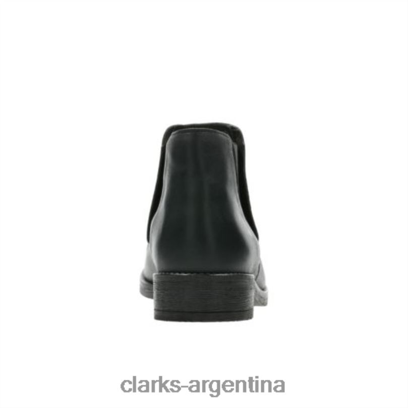Clarks unisexo 2FZPZ4250 clarks demi beat cuero negro cuero negro