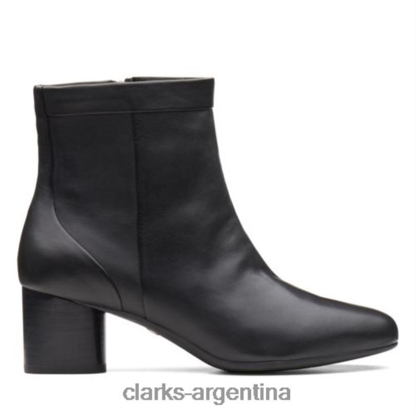 Clarks unisexo 2FZPZ4252 clarks un cosmo de cuero negro cuero negro