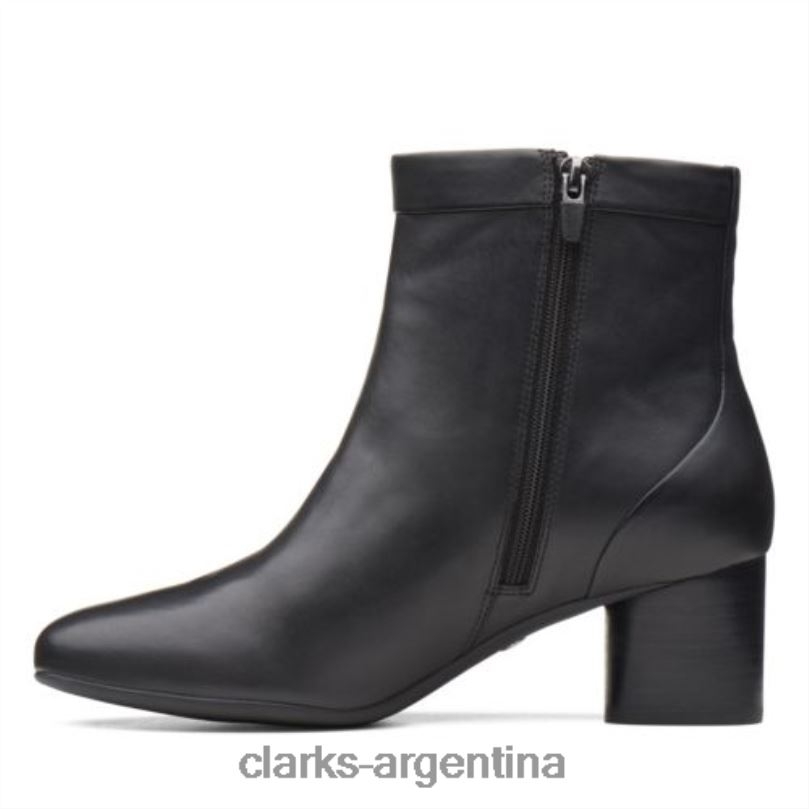 Clarks unisexo 2FZPZ4252 clarks un cosmo de cuero negro cuero negro