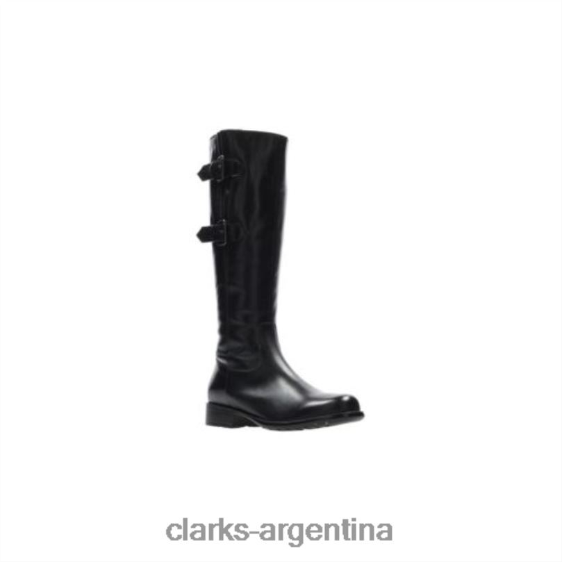 Clarks unisexo 2FZPZ4256 pimienta negra clarks negro