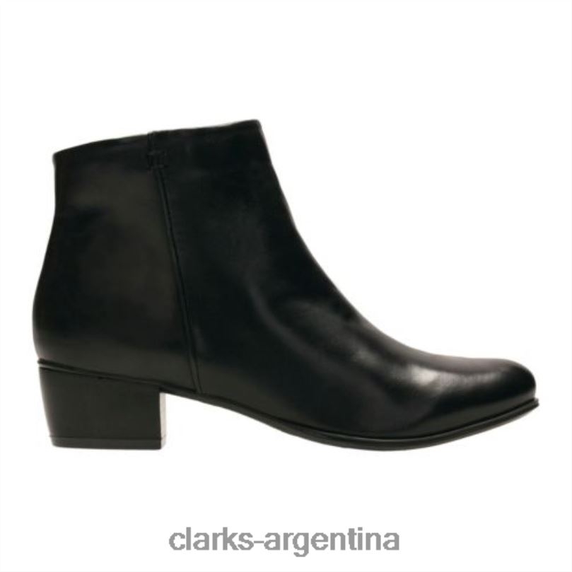 Clarks unisexo 2FZPZ4257 clarks amapola roja negra negro