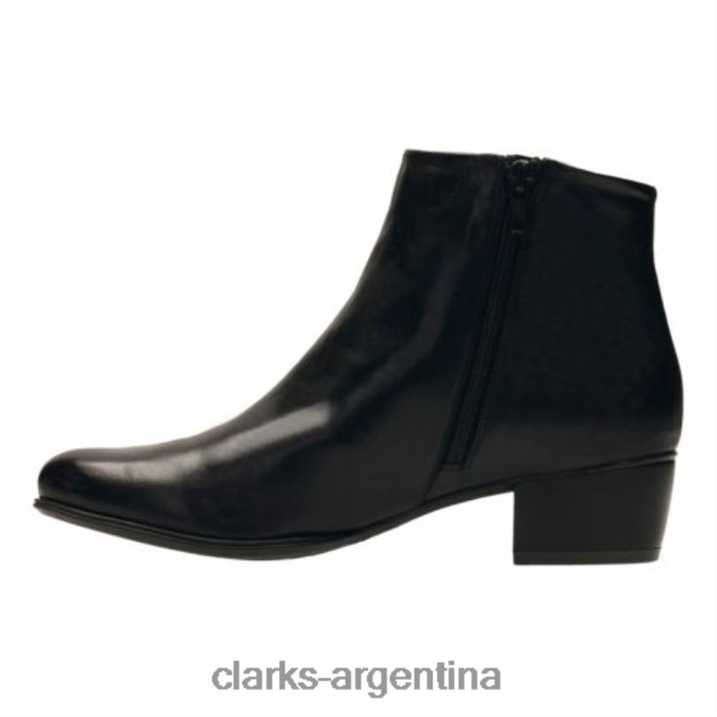 Clarks unisexo 2FZPZ4257 clarks amapola roja negra negro