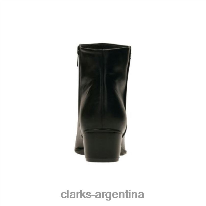 Clarks unisexo 2FZPZ4257 clarks amapola roja negra negro