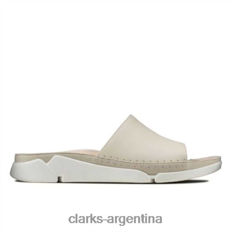 Clarks unisexo 2FZPZ4268 clarks tri slide blancos blanco