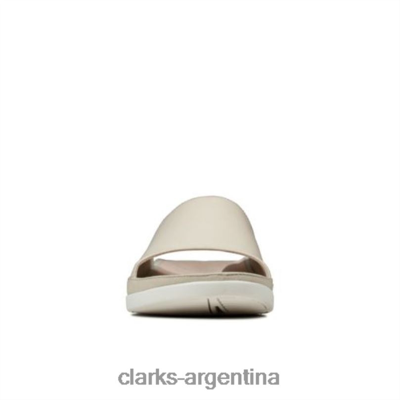 Clarks unisexo 2FZPZ4268 clarks tri slide blancos blanco