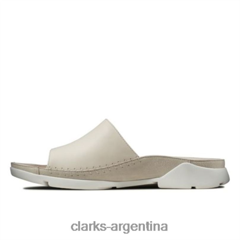 Clarks unisexo 2FZPZ4268 clarks tri slide blancos blanco