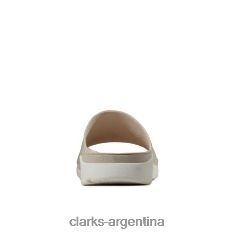 Clarks unisexo 2FZPZ4268 clarks tri slide blancos blanco