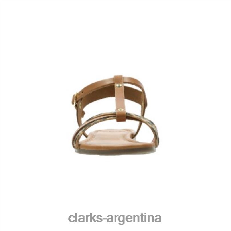 Clarks unisexo 2FZPZ4280 animal print clarks taffrail tulipán Huella animal