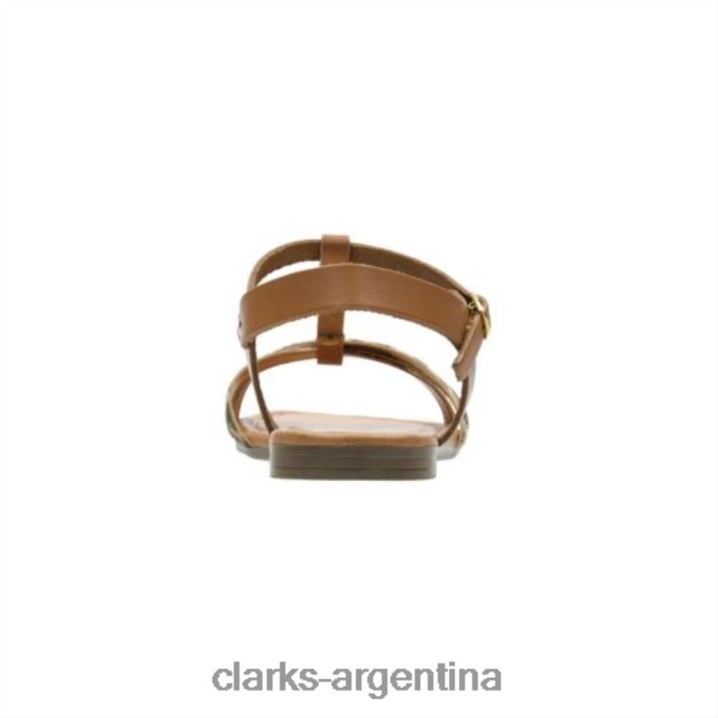 Clarks unisexo 2FZPZ4280 animal print clarks taffrail tulipán Huella animal