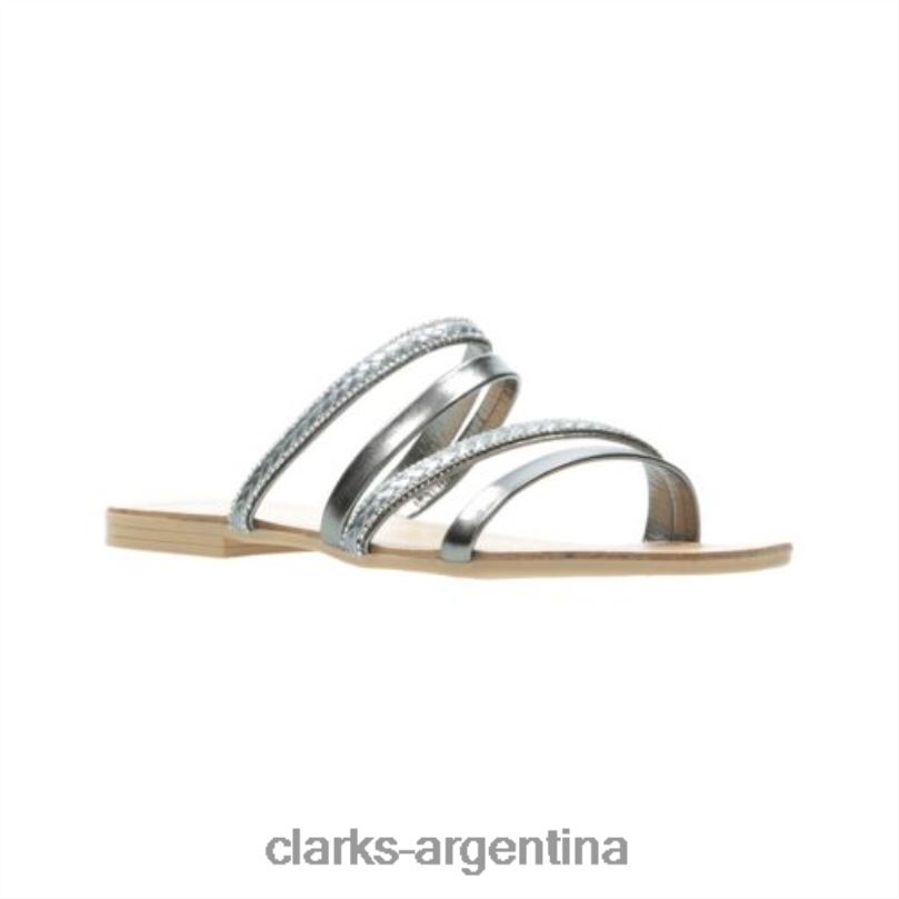 Clarks unisexo 2FZPZ4286 clarks metálicos uletic uma metálico