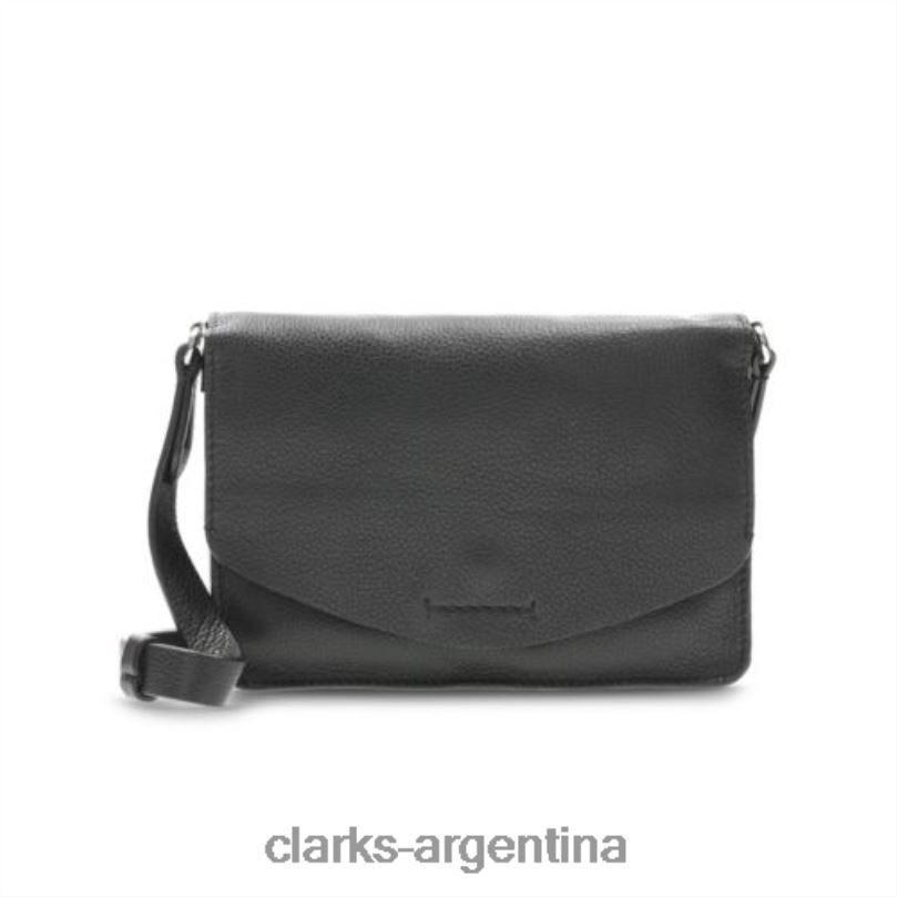 Clarks unisexo 2FZPZ4314 clarks marva wave cuero negro cuero negro