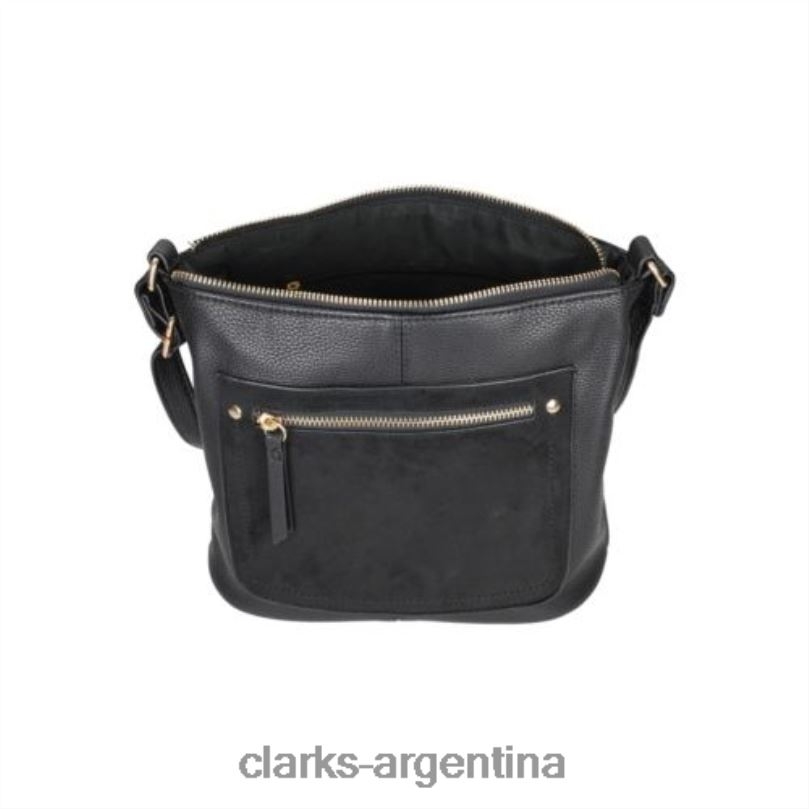 Clarks unisexo 2FZPZ4324 clarks de arte negro haysel negro