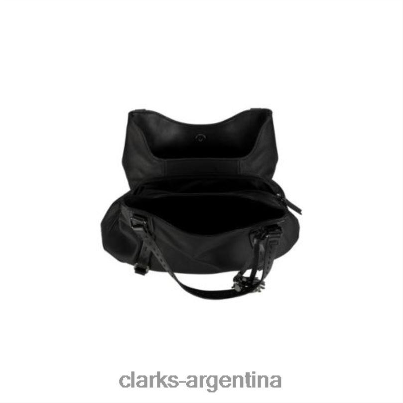 Clarks unisexo 2FZPZ4330 clarks geoid lulu negro sintético negro sintético