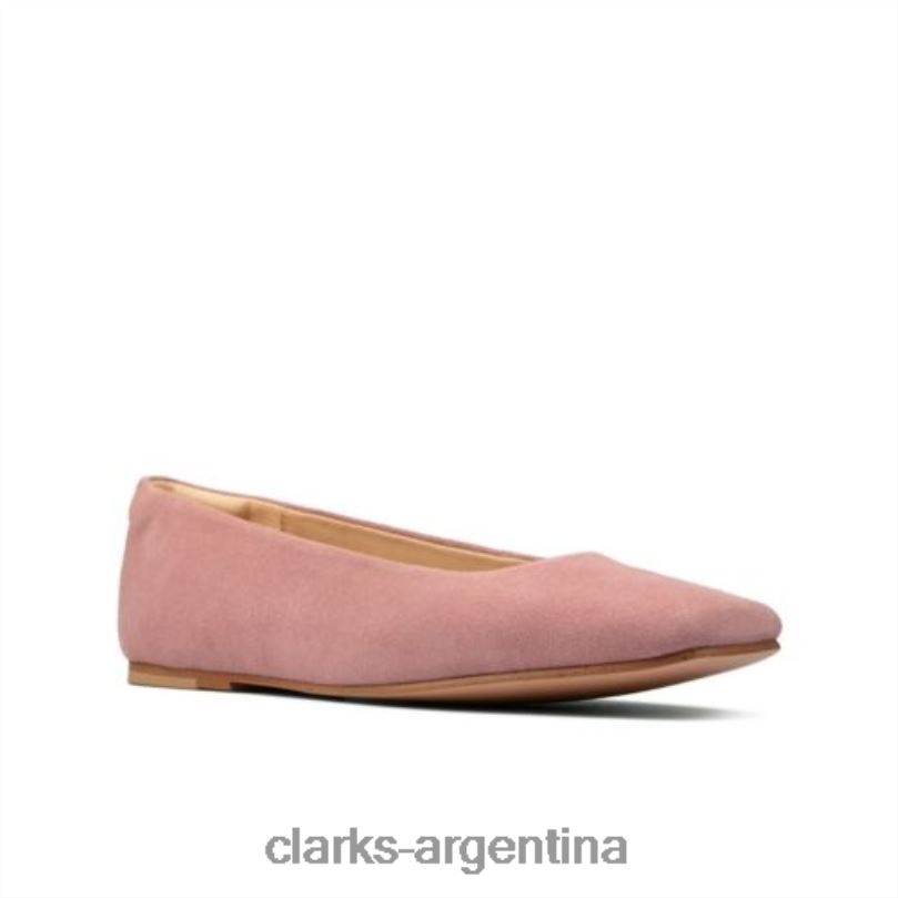 Clarks unisexo 2FZPZ4336 clarks pure ballet 2 de gamuza rosa gamuza rosa