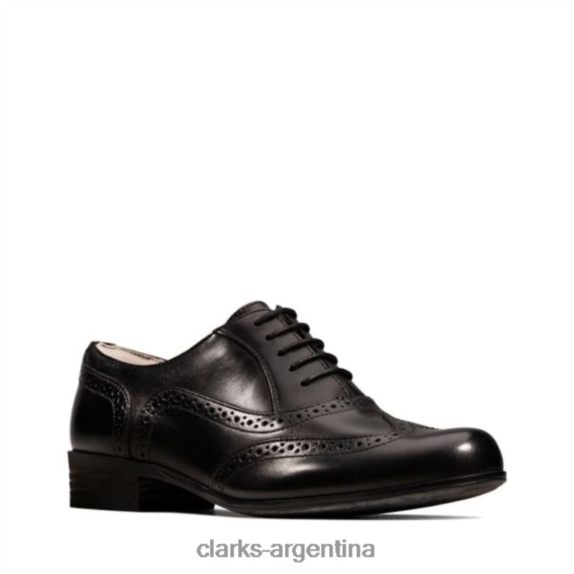 Clarks unisexo 2FZPZ5052 clarks de cuero negro roble hamble cuero negro cuero negro